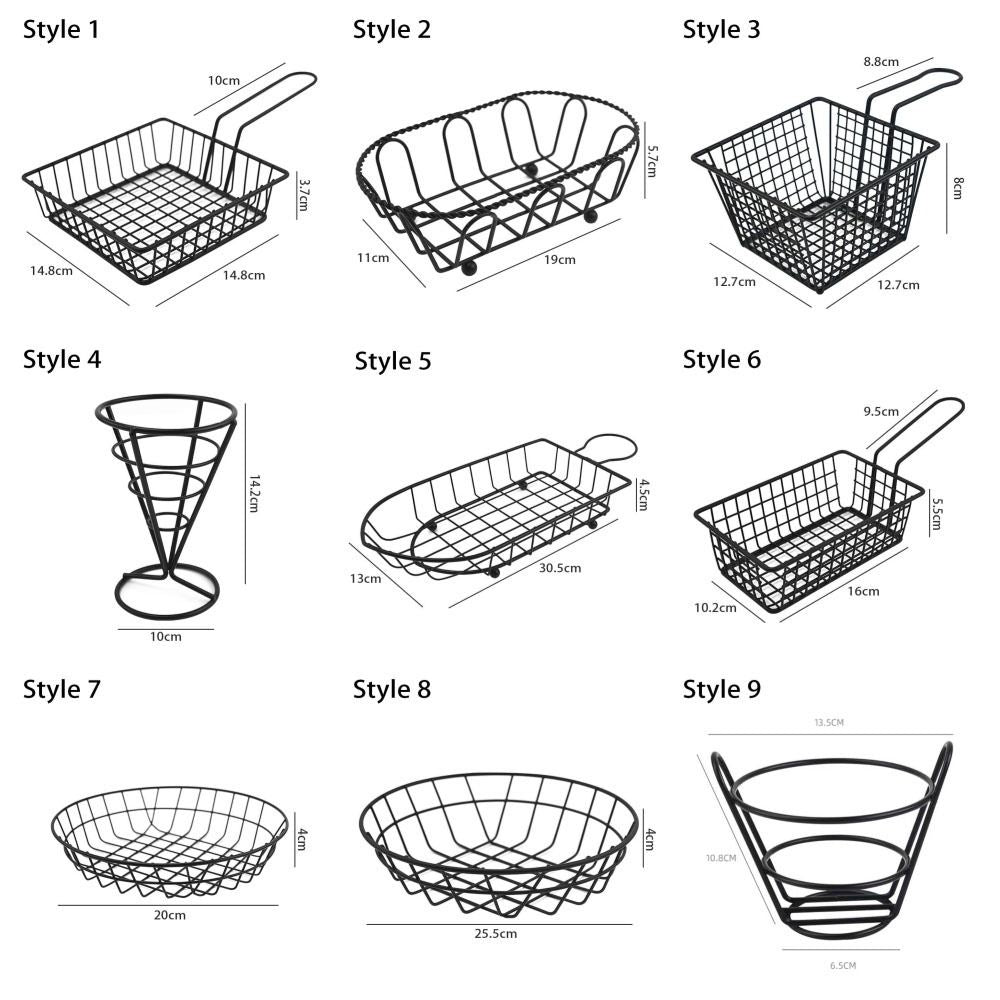 Iron Ship Fryer Basket